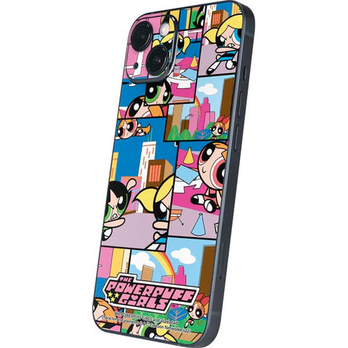Cartoon Network Powerpuff Girls Patches iPhone 14 Skin
